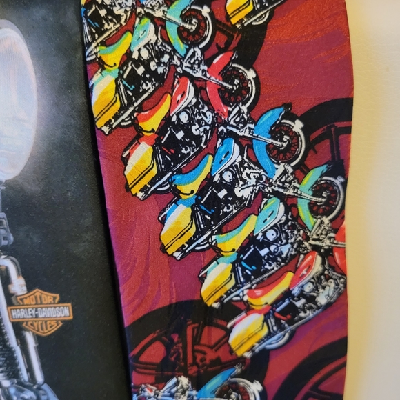 Harley-Davidson Neckties (3) ~ 1990s ~ Biker ~ Motorcycle ~ Retro Cool - Picture 14 of 16
